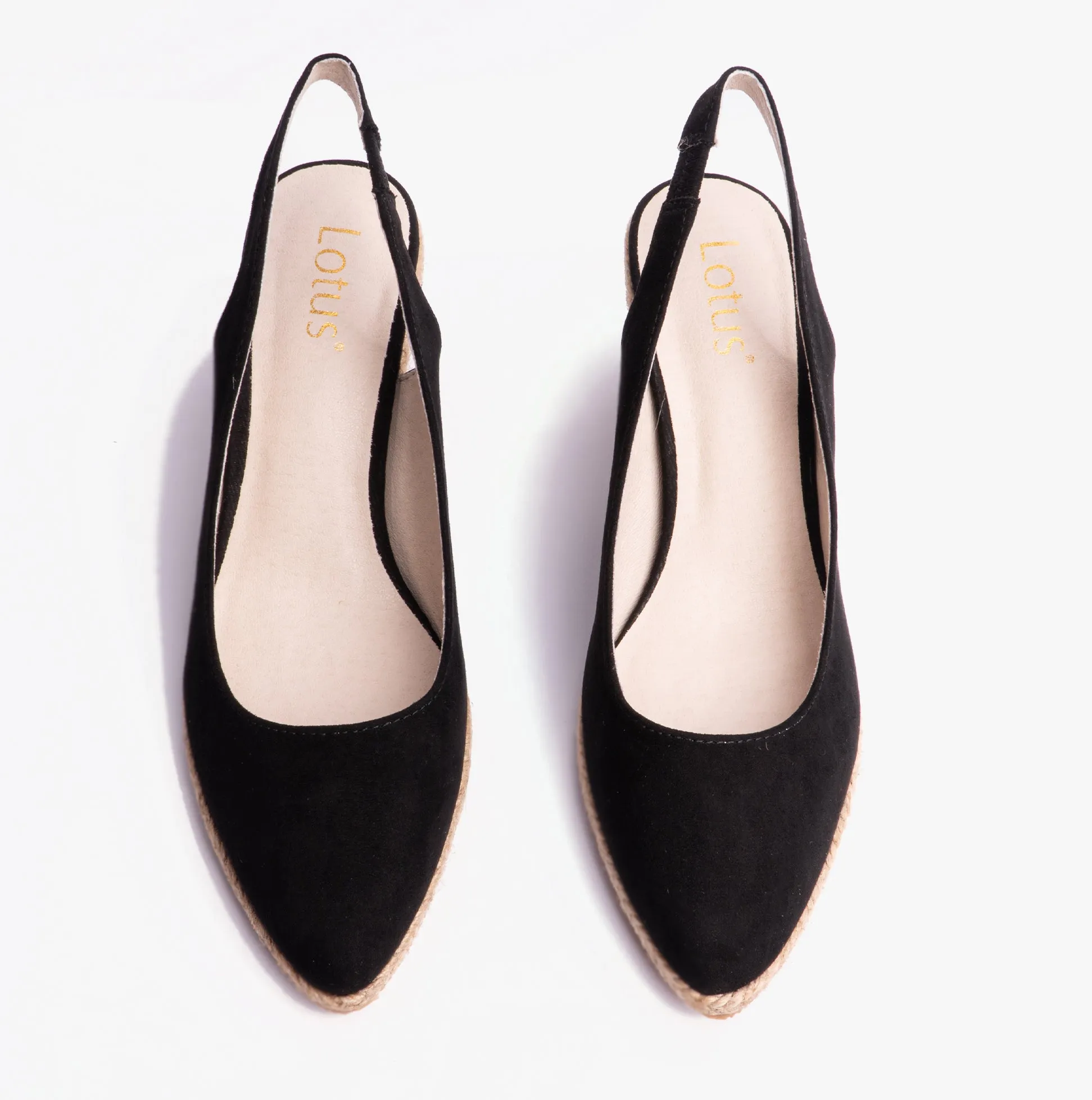 Lotus GIGI Womens Espadrille Black