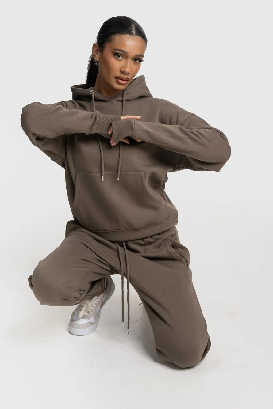LOUNGE HOODIE - BARK