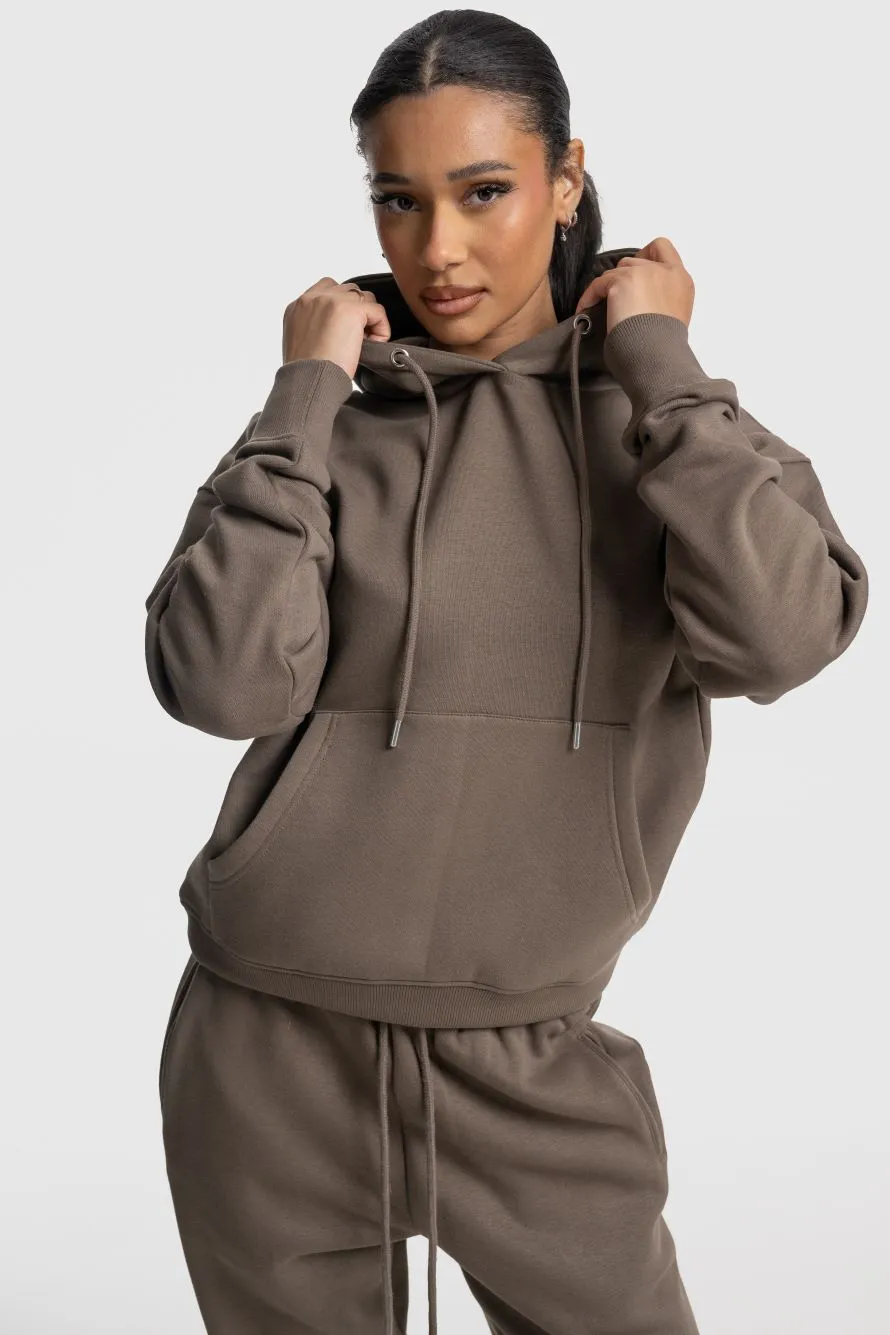 LOUNGE HOODIE - BARK