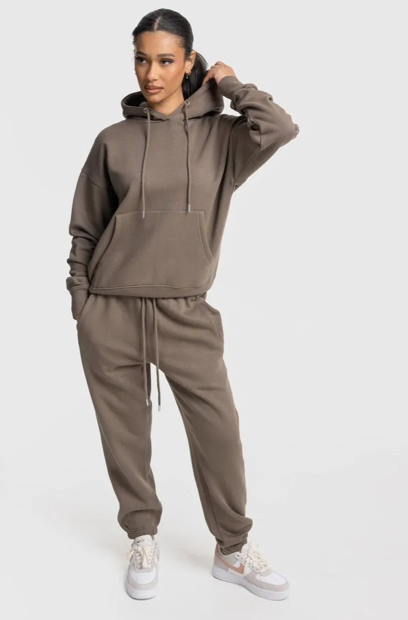 LOUNGE HOODIE - BARK