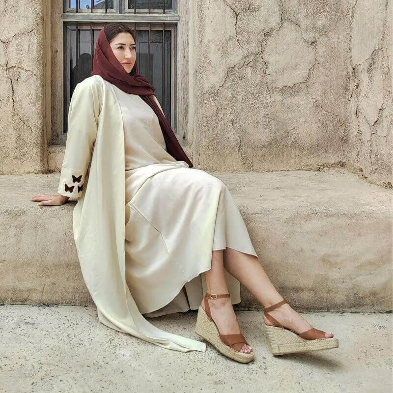 Lucia Espadrille Wedge in Tan
