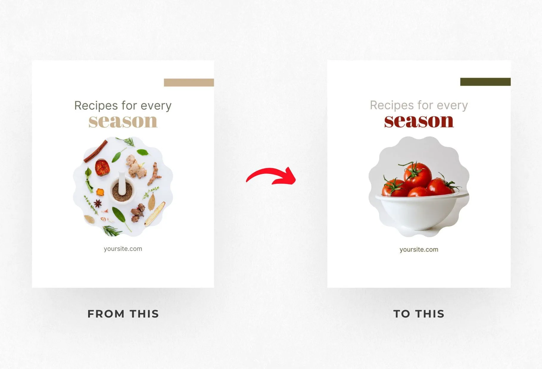 Luna Food and Nutrition 6-Page Carousel Canva Template
