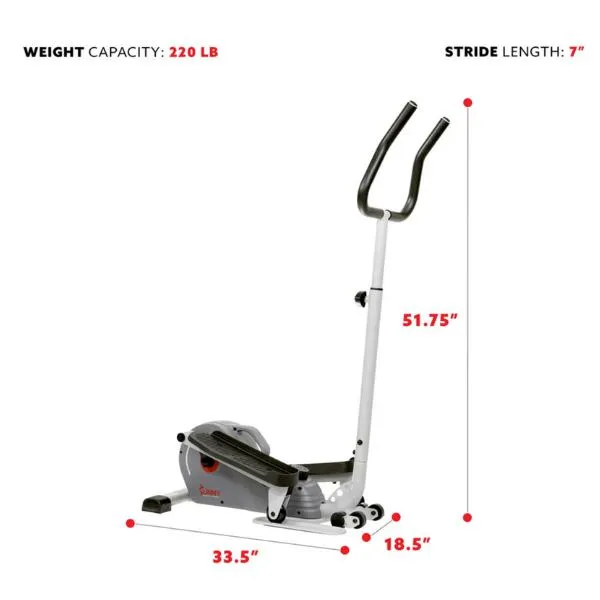 Magnetic Elliptical Machine Fitness Cross Trainer