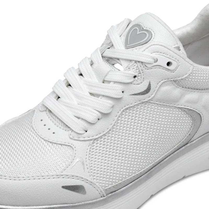 Marco Tozzi Womens White Comb Trainer 2-23760-44