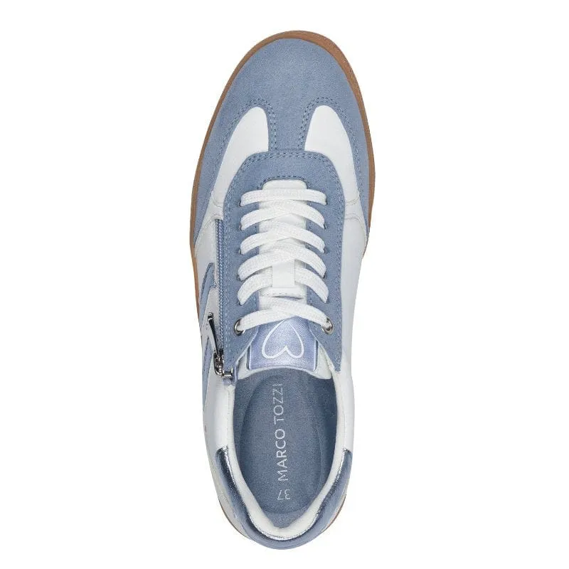 Marco Tozzi Womens White Fashion Trainer 2-23739-44