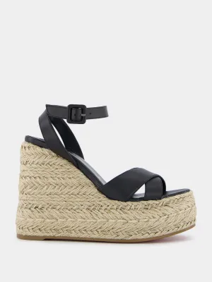 Mariza Zeppa Black Wedges
