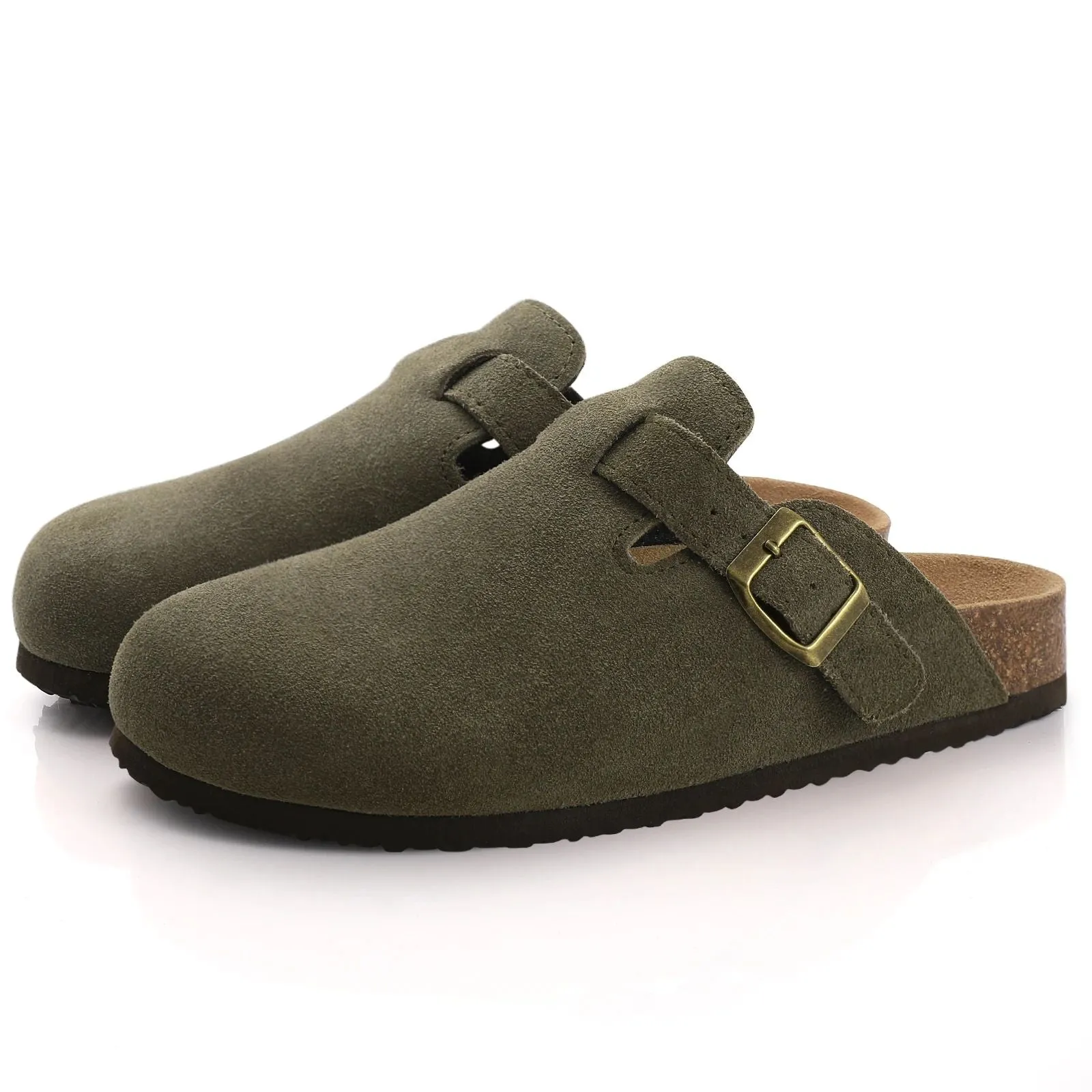 Matteo™ Suede Clogs