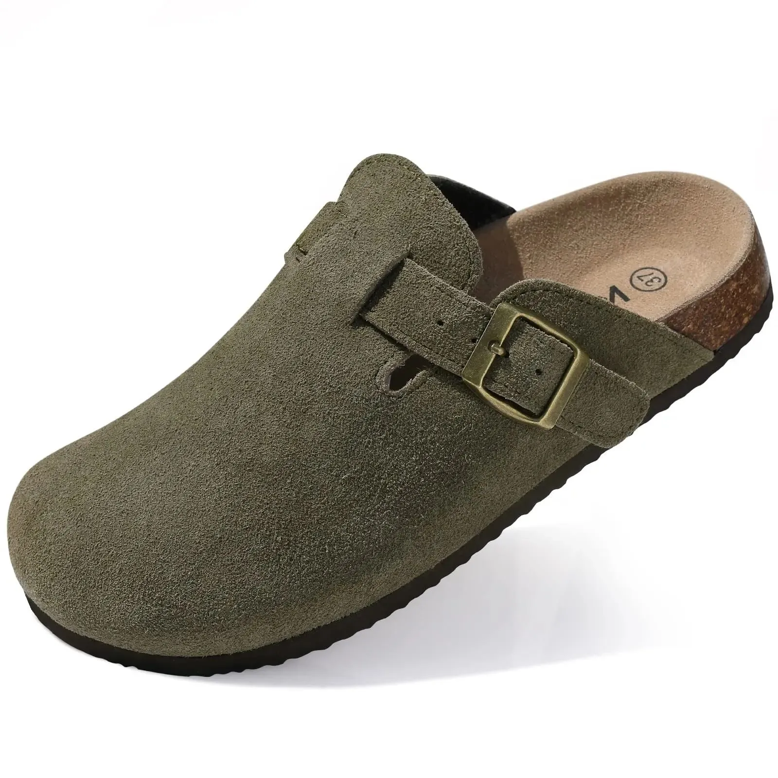 Matteo™ Suede Clogs