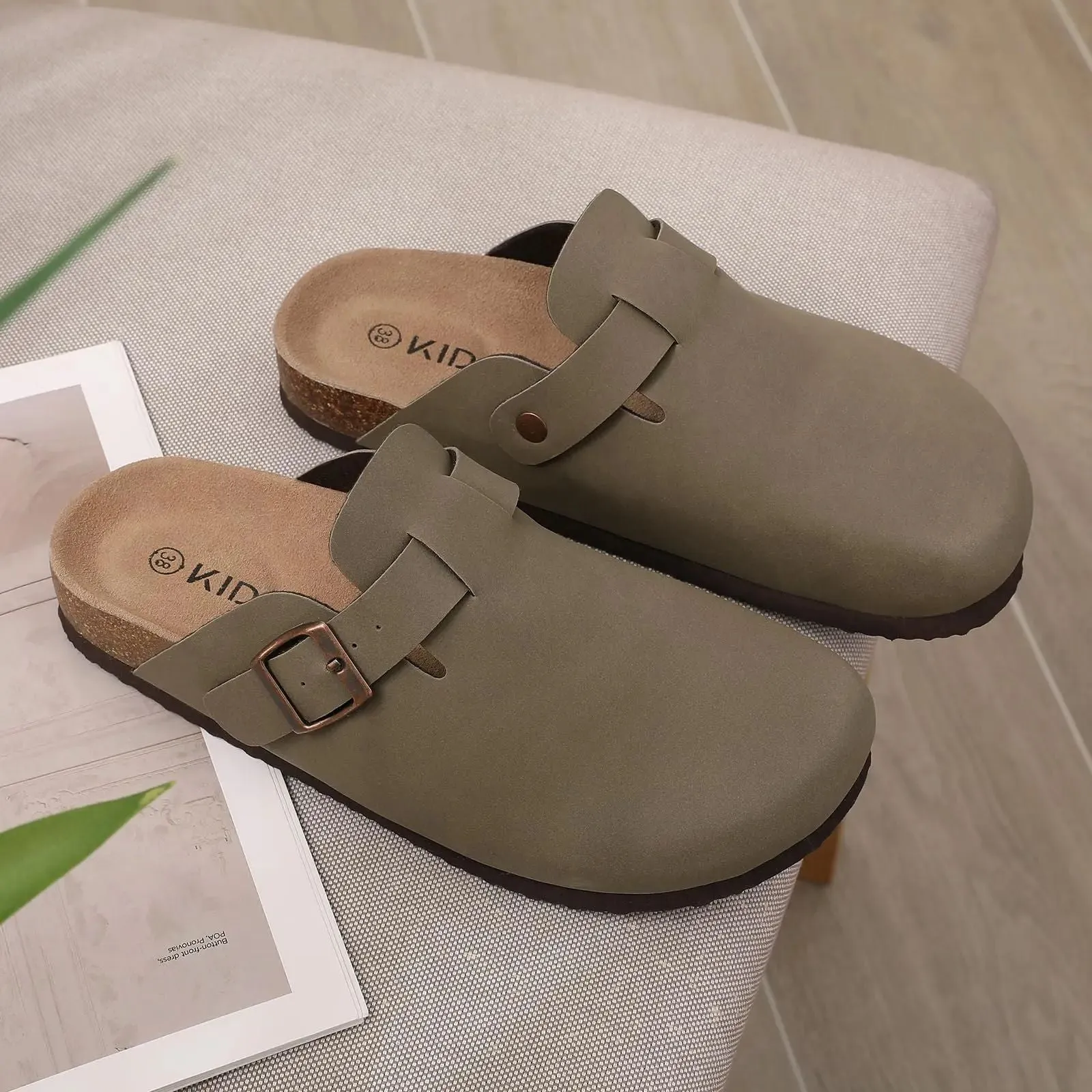 Matteo™ Suede Clogs