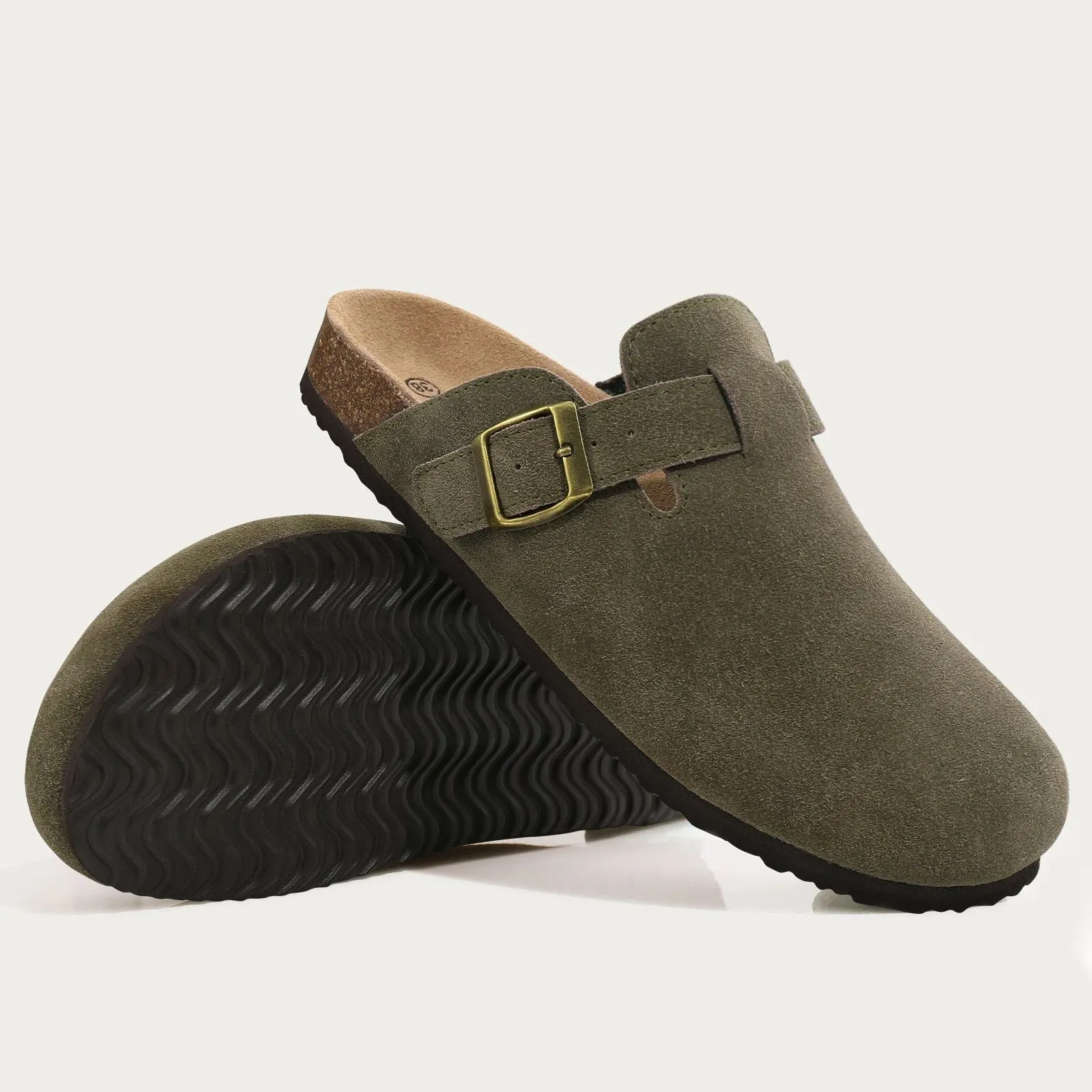 Matteo™ Suede Clogs