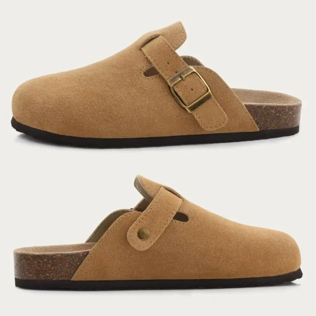 Matteo™ Suede Clogs