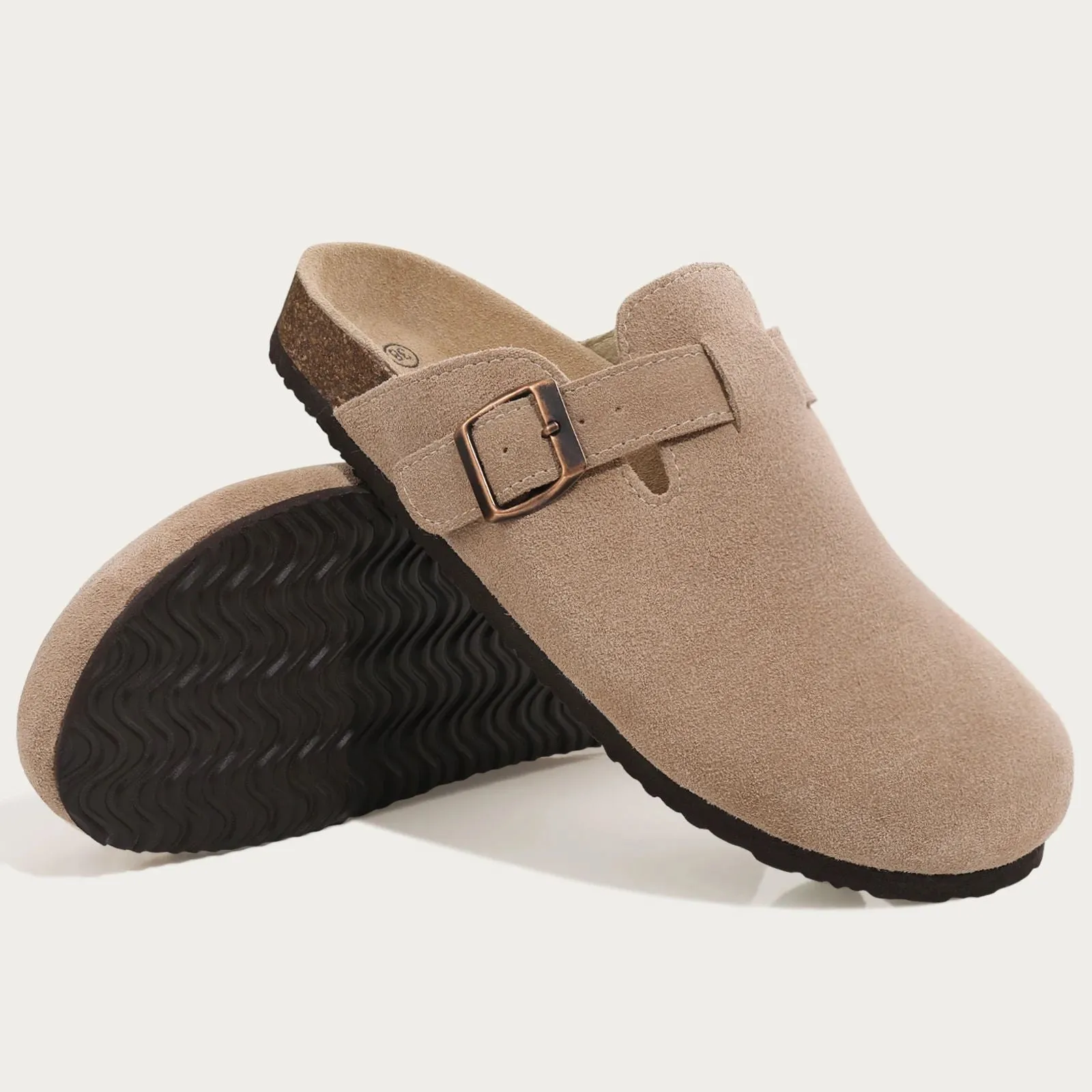 Matteo™ Suede Clogs