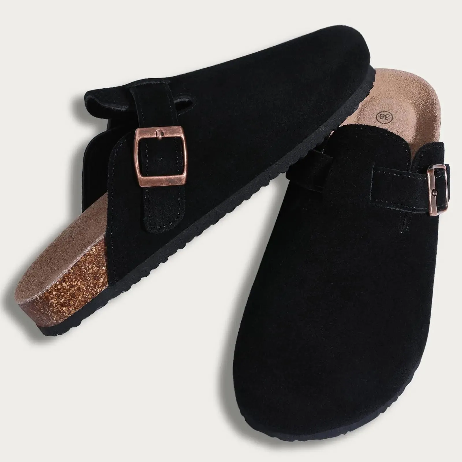 Matteo™ Suede Clogs