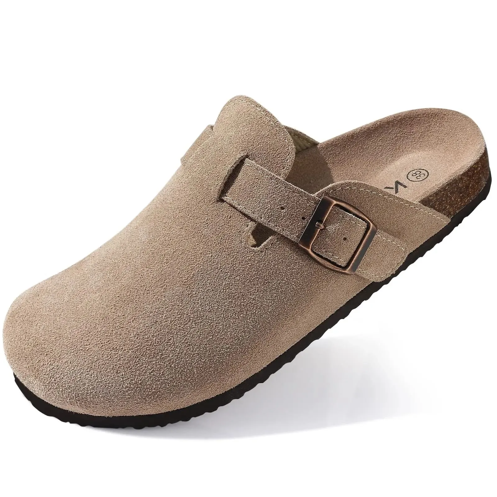 Matteo™ Suede Clogs