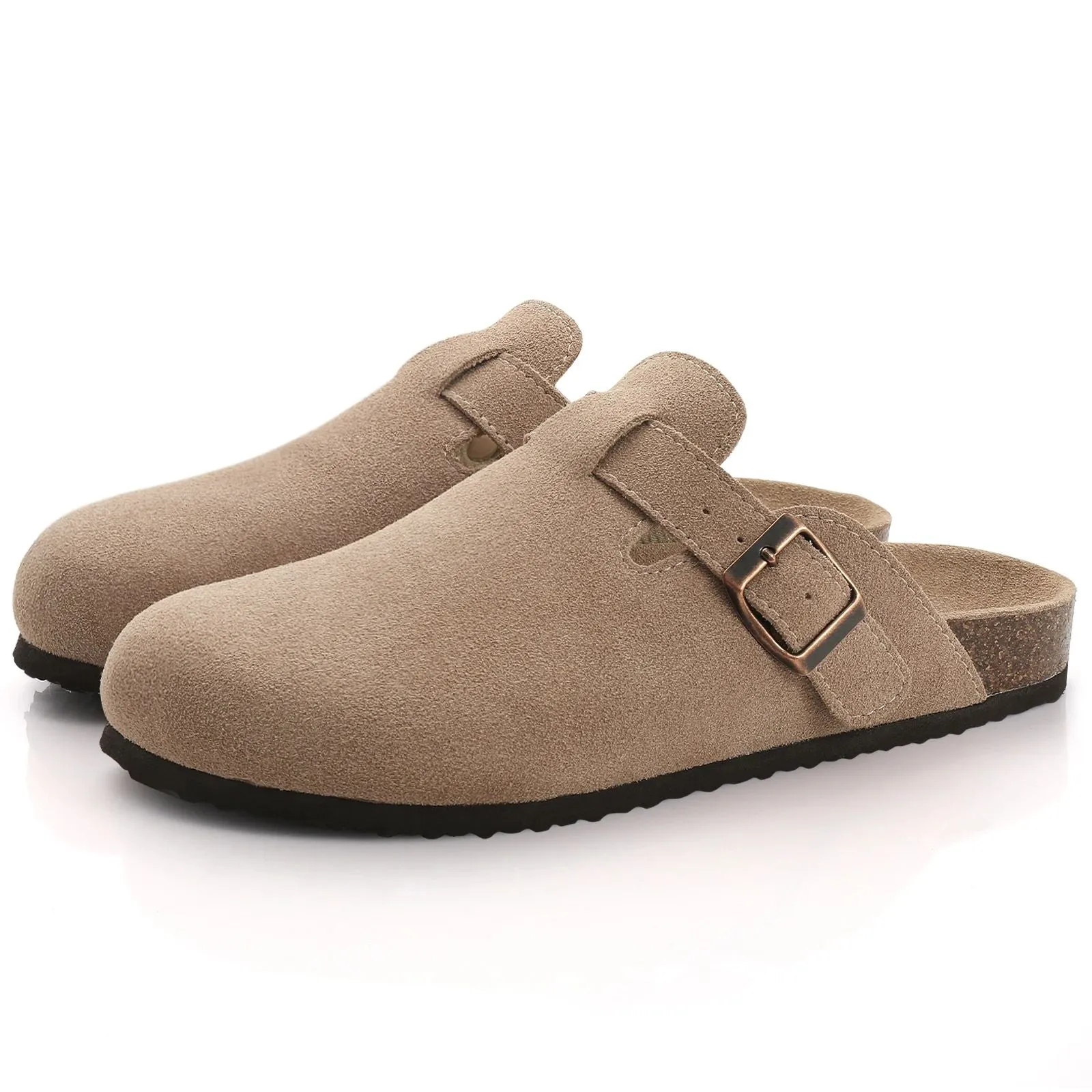 Matteo™ Suede Clogs