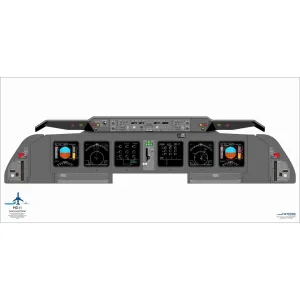 McDonnell Douglass 18" x 36" Cockpit Posters