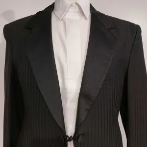 MDA Black Striped 3 Piece Boys Tux
