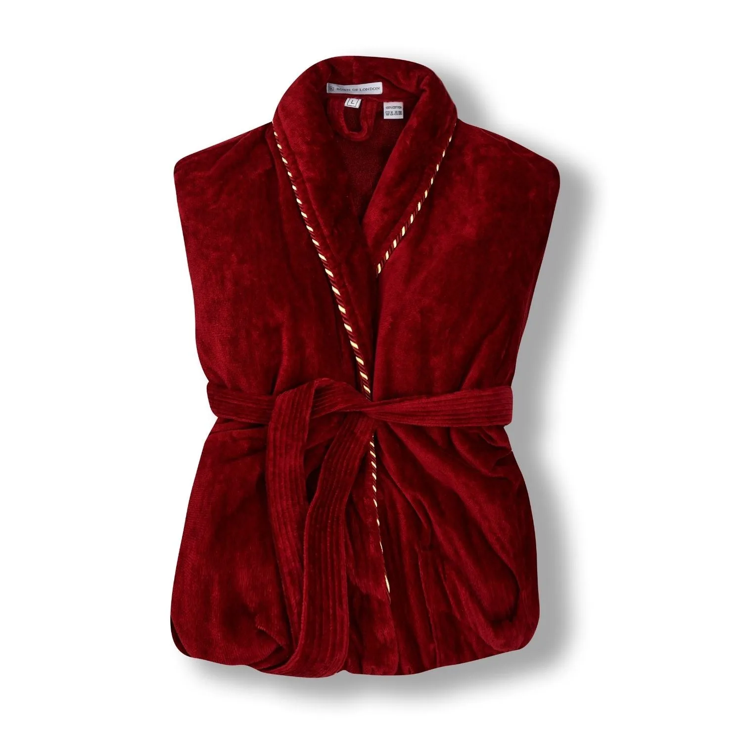 Men's Dressing Gown - Earl Claret