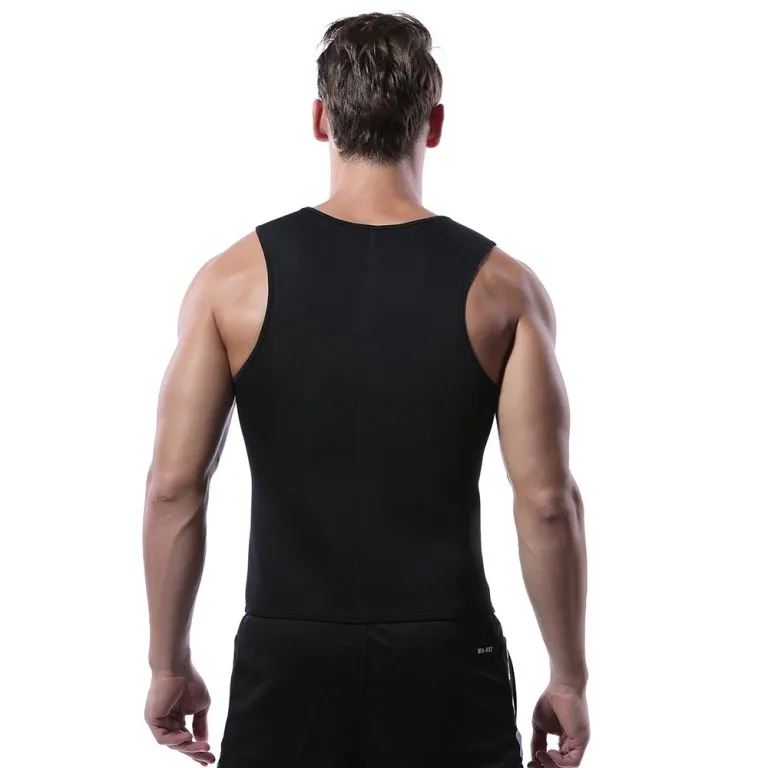 Men¡¯s Zipper Neoprene Sauna Vest
