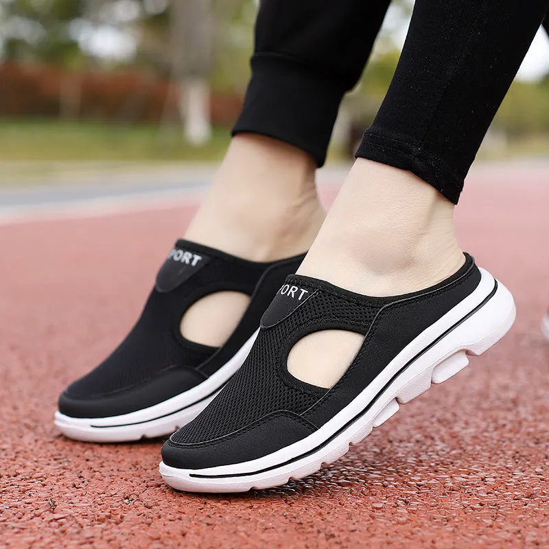 Mesh-Slip-On-Sportclogs für Unisex