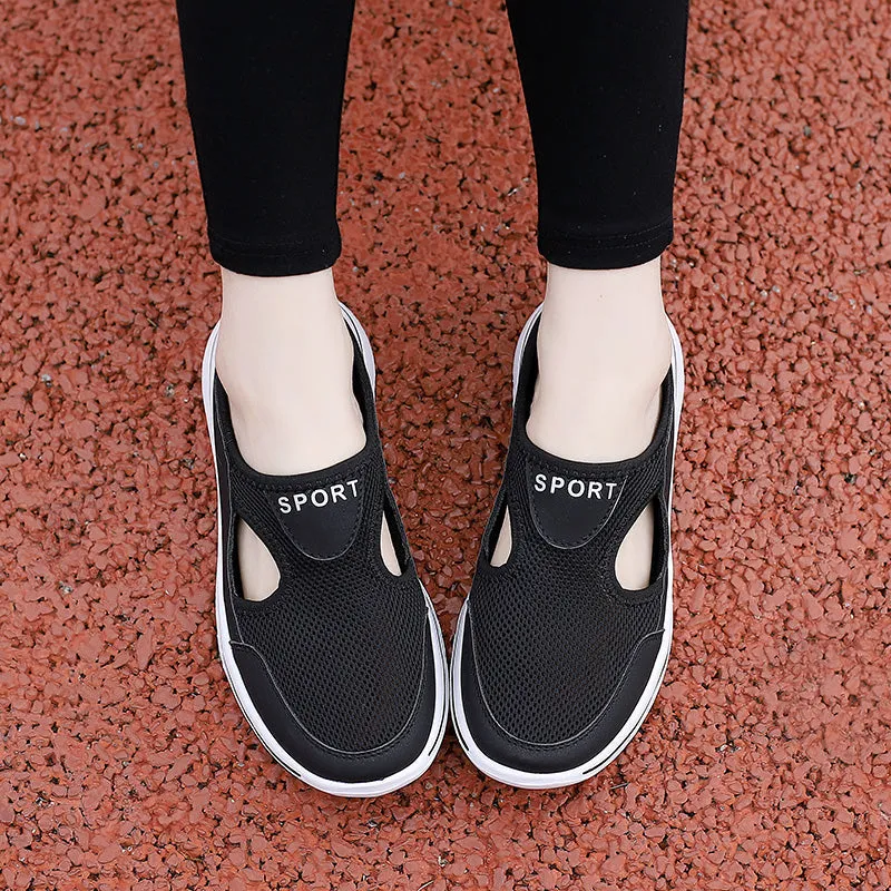 Mesh-Slip-On-Sportclogs für Unisex