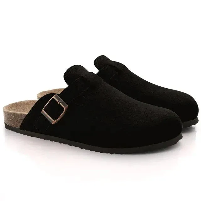 Mevario Suede Clogs
