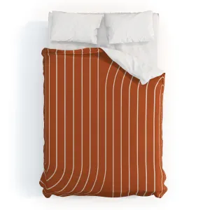 MINIMAL LINE CURVATURE CORAL DUVET / COMFORTER