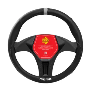 MOMO Steering Cover Elegant Black/Grey M