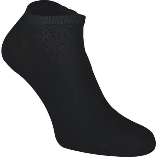 More Mile Everyday 5 Pack Womens Essential Trainer Liner Socks - Black