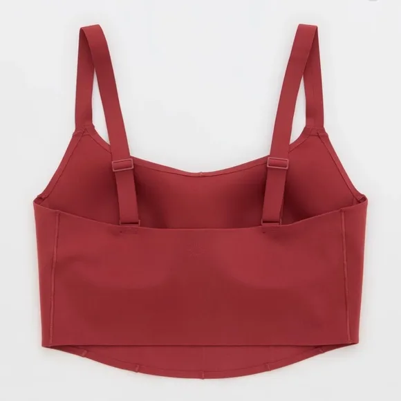 NEW OFFLINE by Aerie Real Me Hold Up Corset Sports Bra Size M Med-High Support