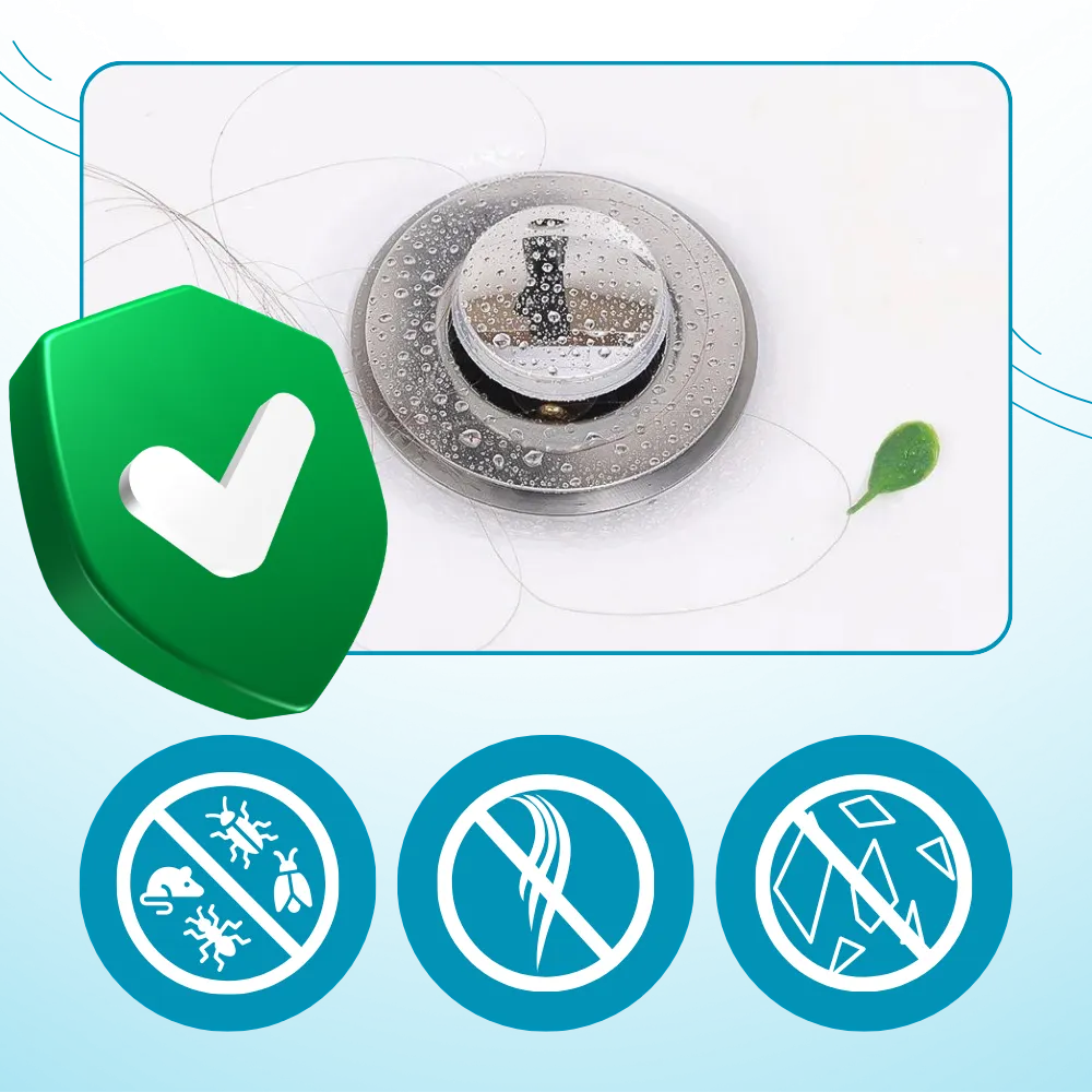 Odor Isolation Pop Up Sink Stopper