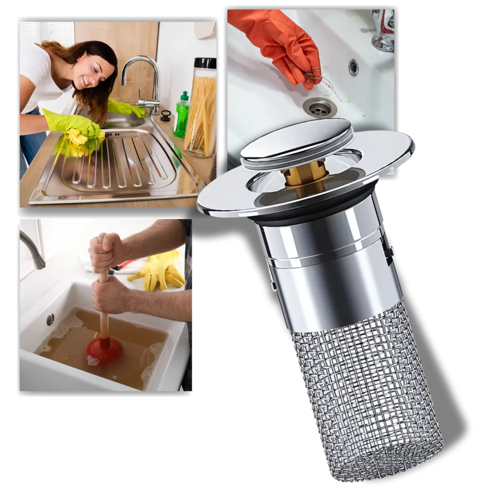 Odor Isolation Pop Up Sink Stopper