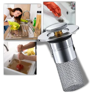 Odor Isolation Pop Up Sink Stopper