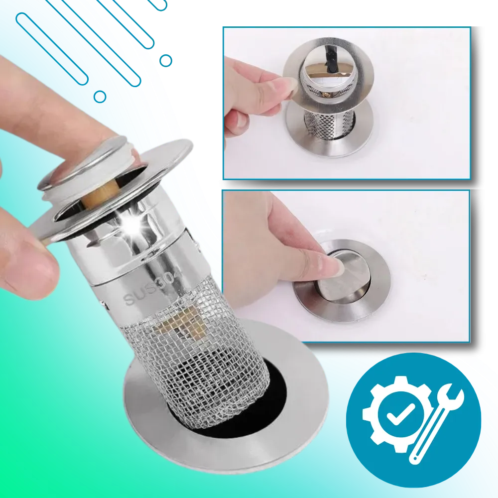 Odor Isolation Pop Up Sink Stopper