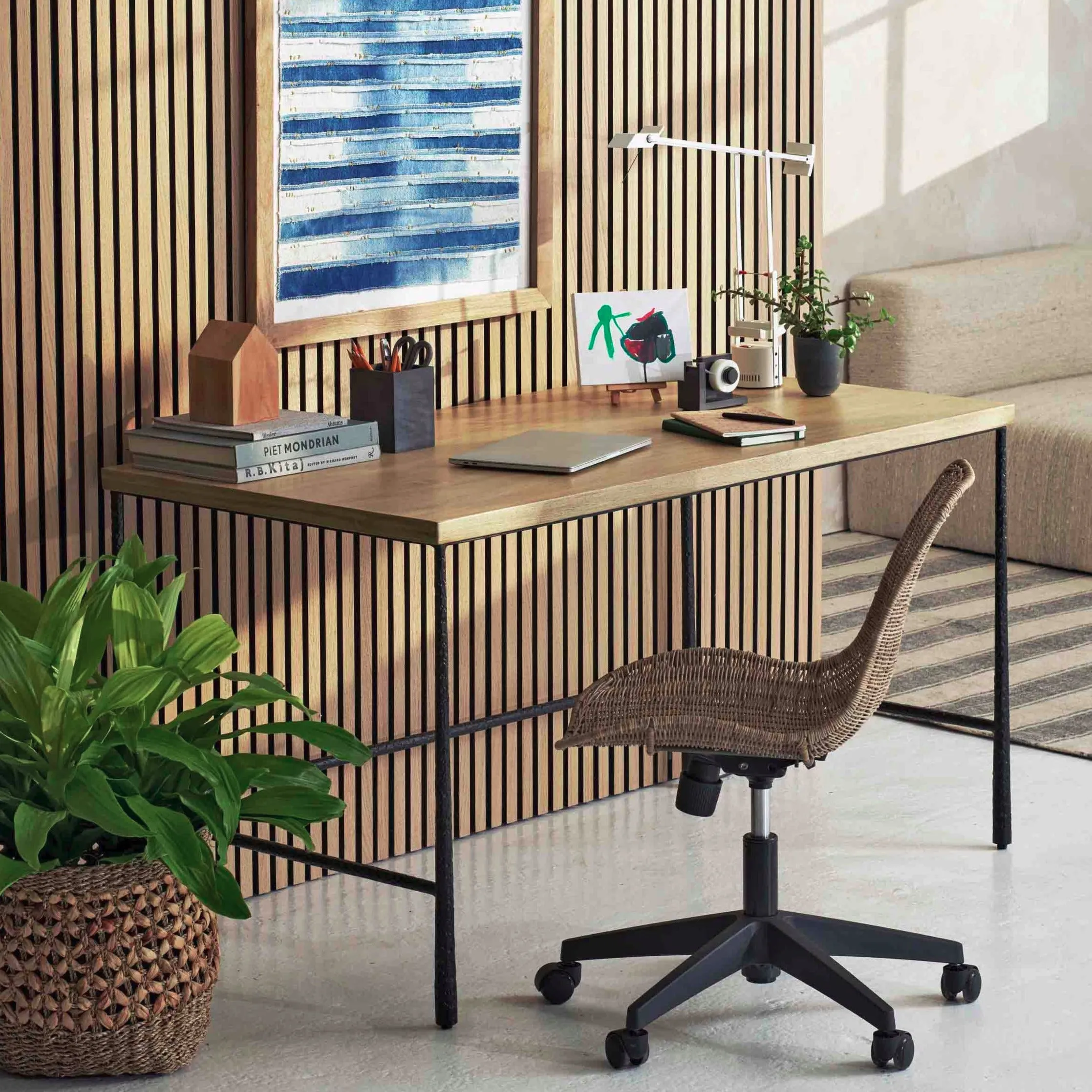 ORMOND TASK CHAIR-NATURAL