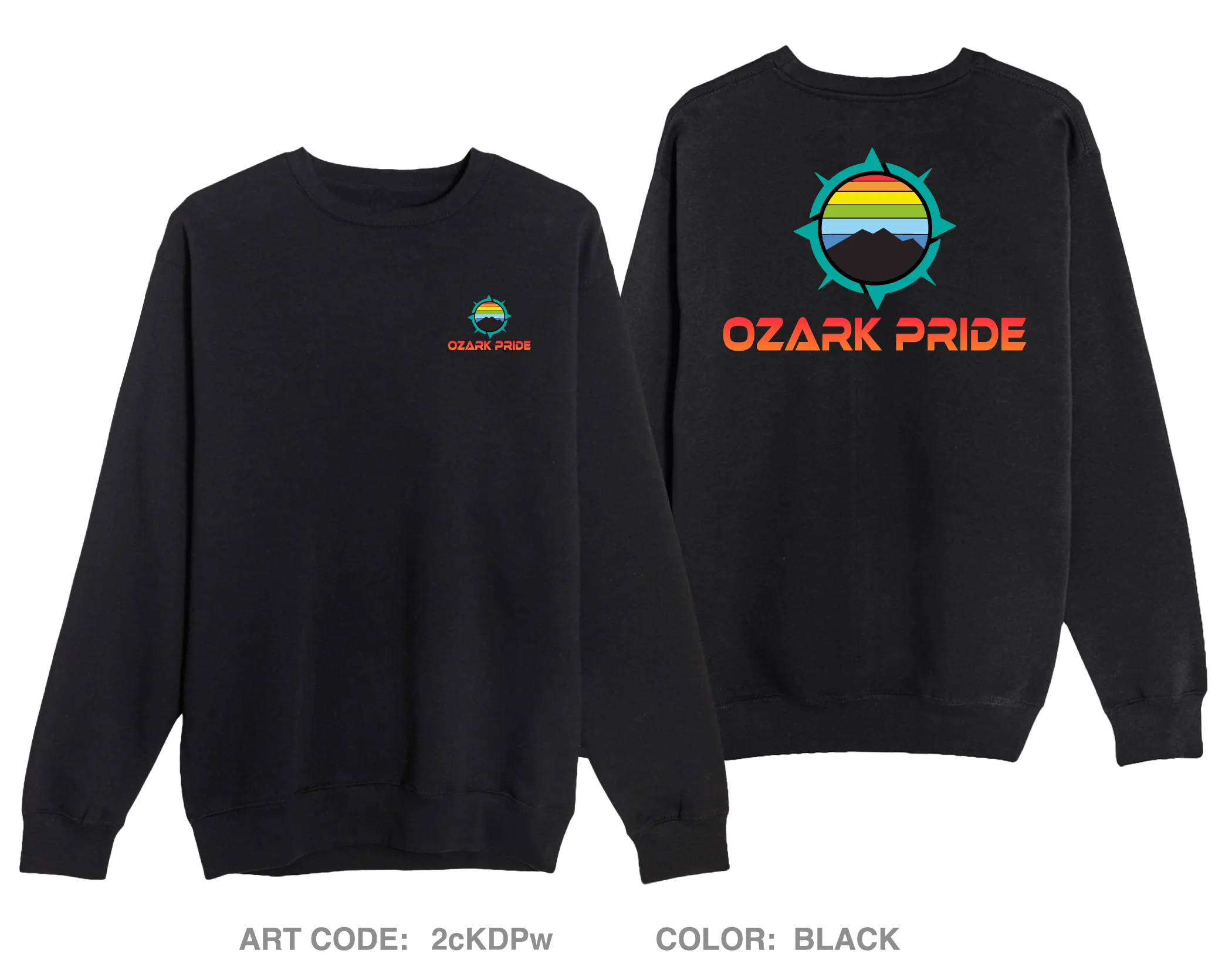 Ozark Pride Inc Comfort Unisex Crewneck Sweatshirt - 2cKDPw