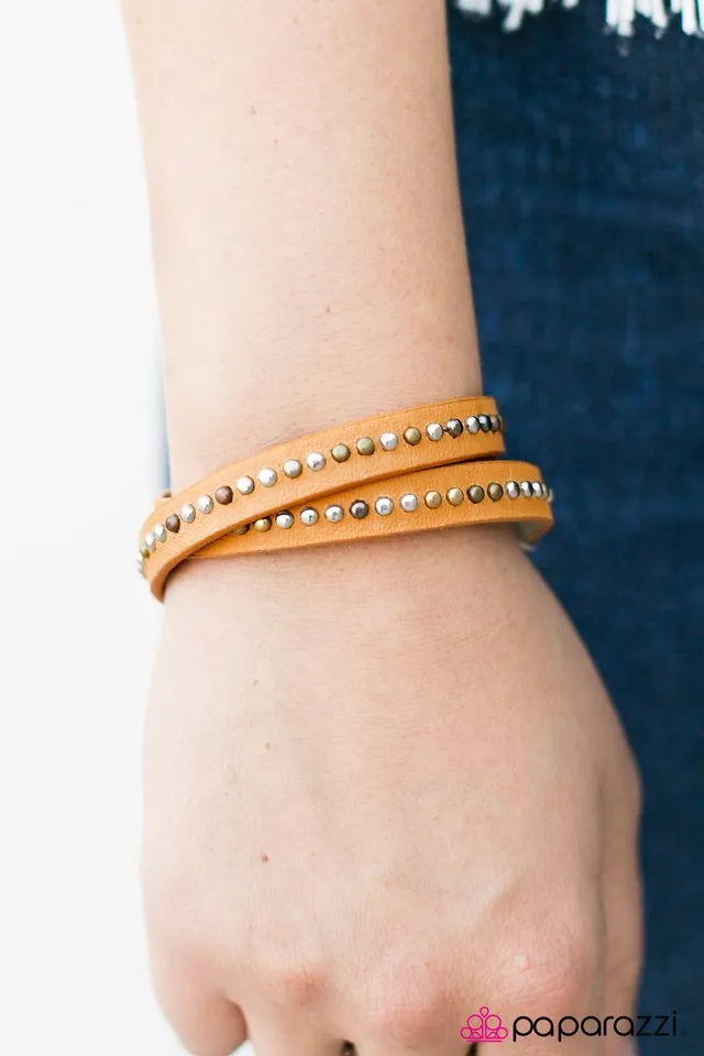 Paparazzi Cowgirl Up - Urban Wrap Bracelet