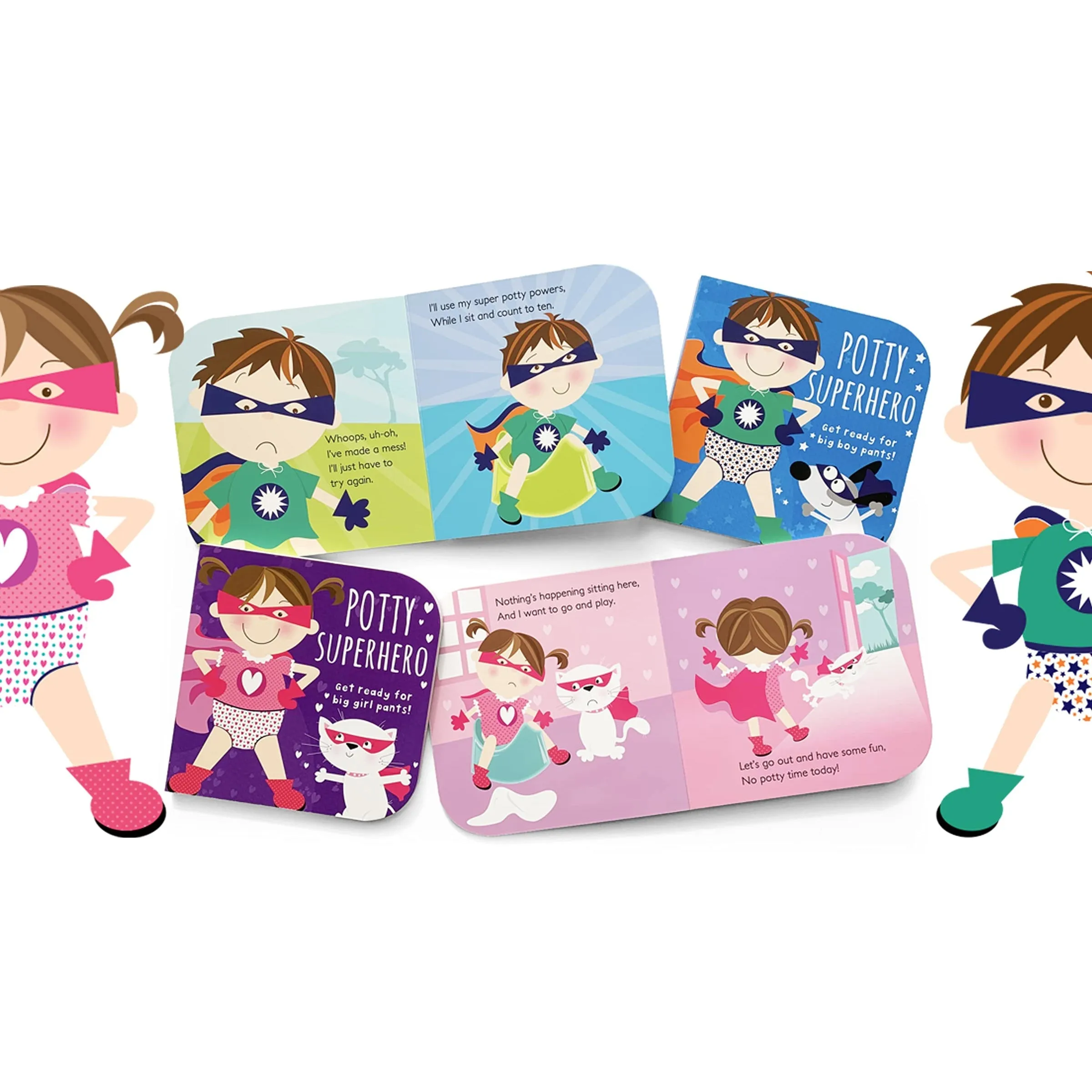 Parragon Books: Potty Superhero: Get Ready For Big Boy Pants! Children's Potty Training Board Book
