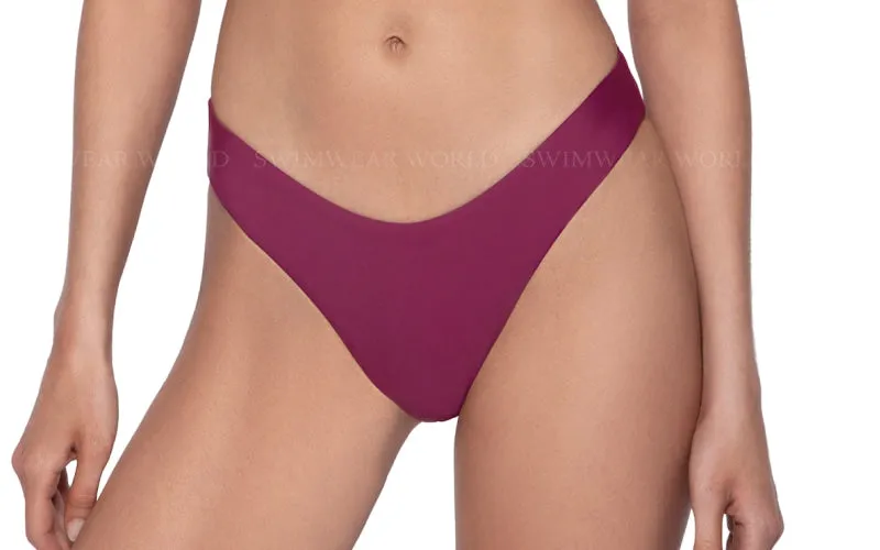 Perla Halter-Basic Ruched Bikini