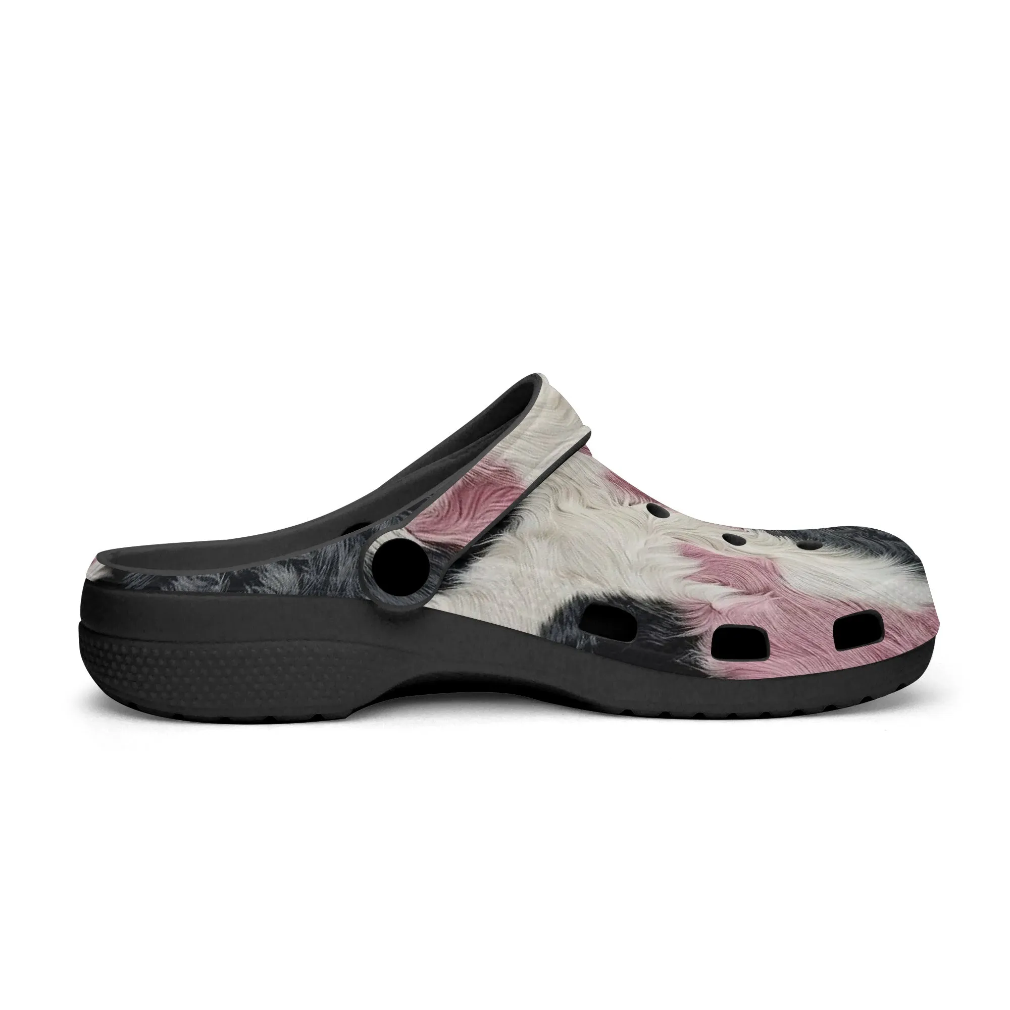 Pink Cow Print Clogs – Trendy & Comfortable Farm-Inspired Footwear