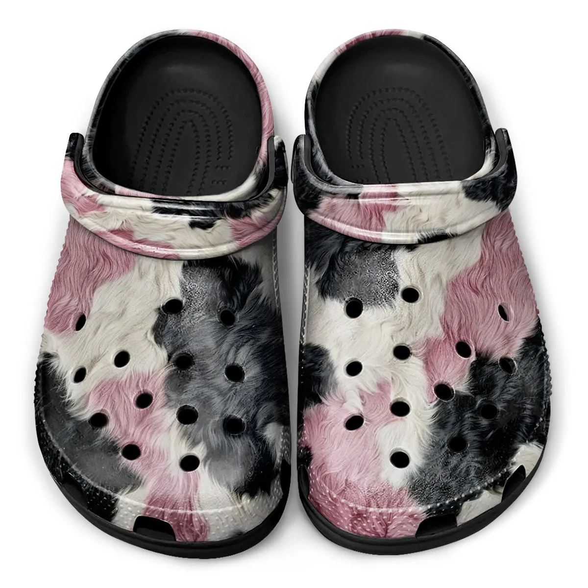 Pink Cow Print Clogs – Trendy & Comfortable Farm-Inspired Footwear