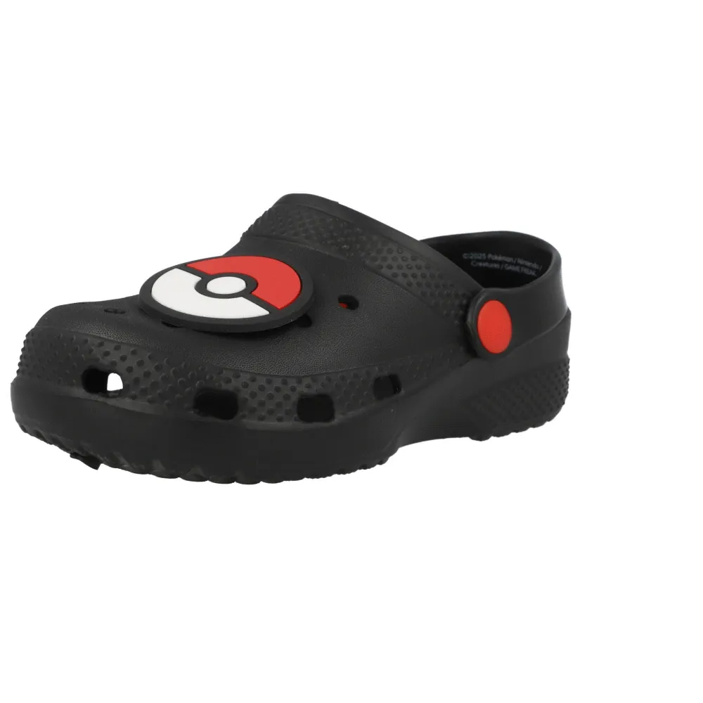 Pokémon Kids Black Clogs