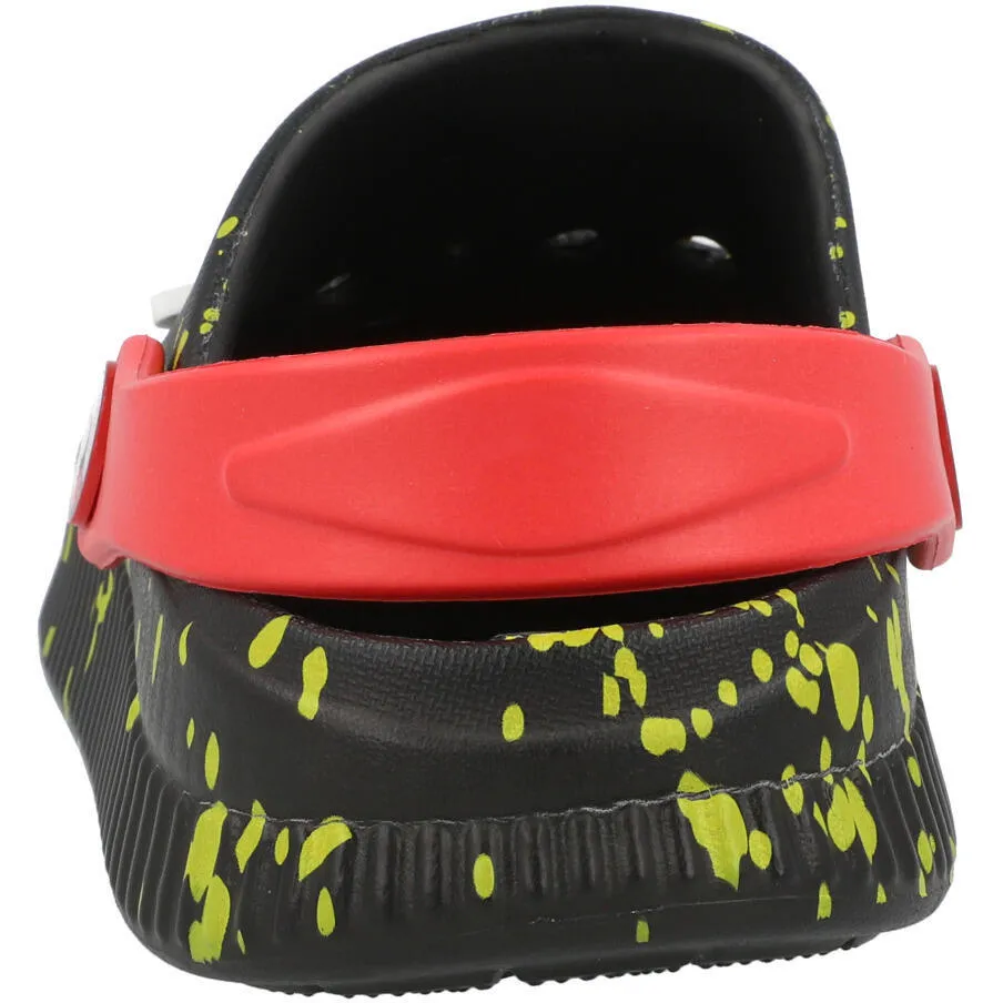 Pokémon Sockoto Kids Black Clogs with Pikachu Badges