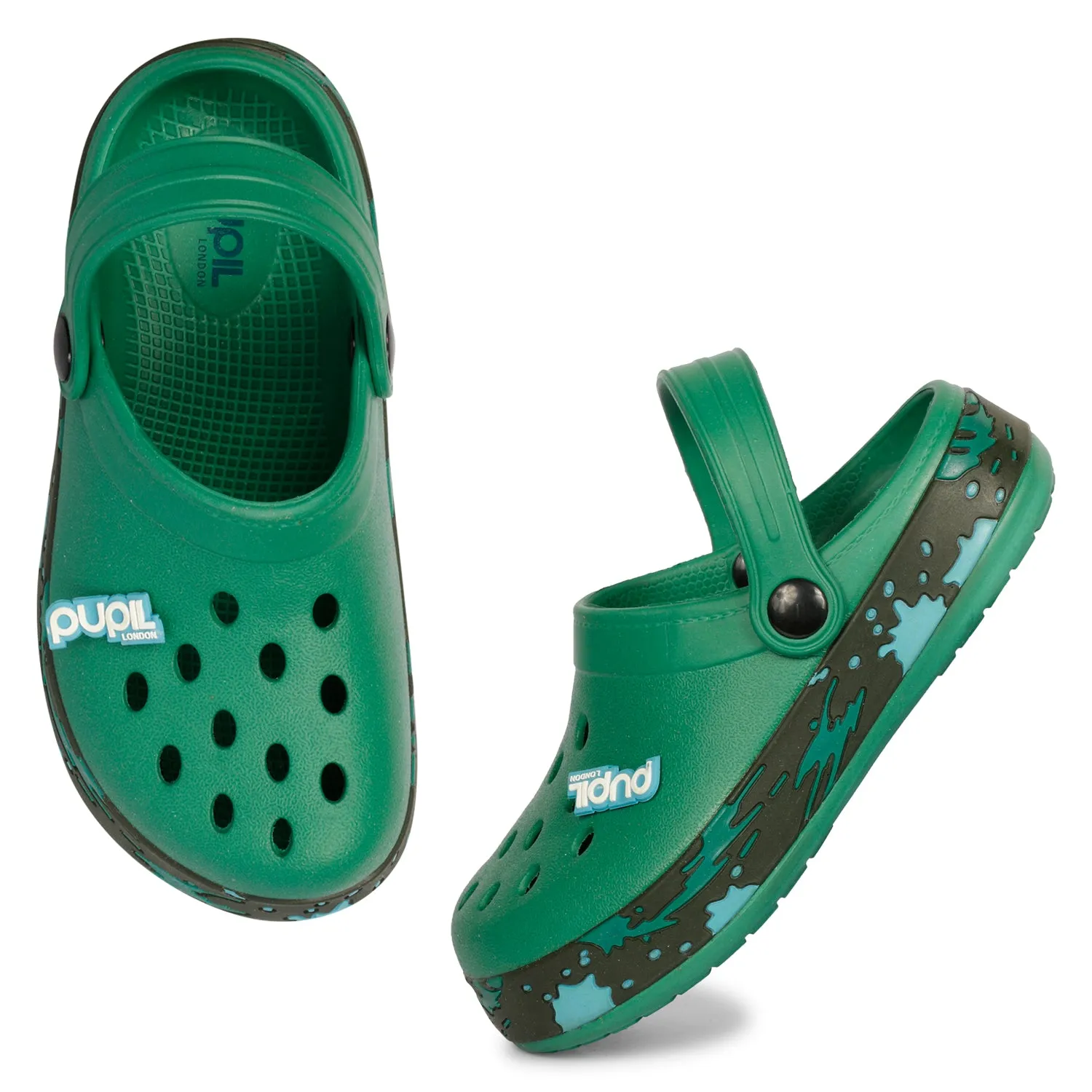 Pupil London Aqua Clogs (Wembley-02)
