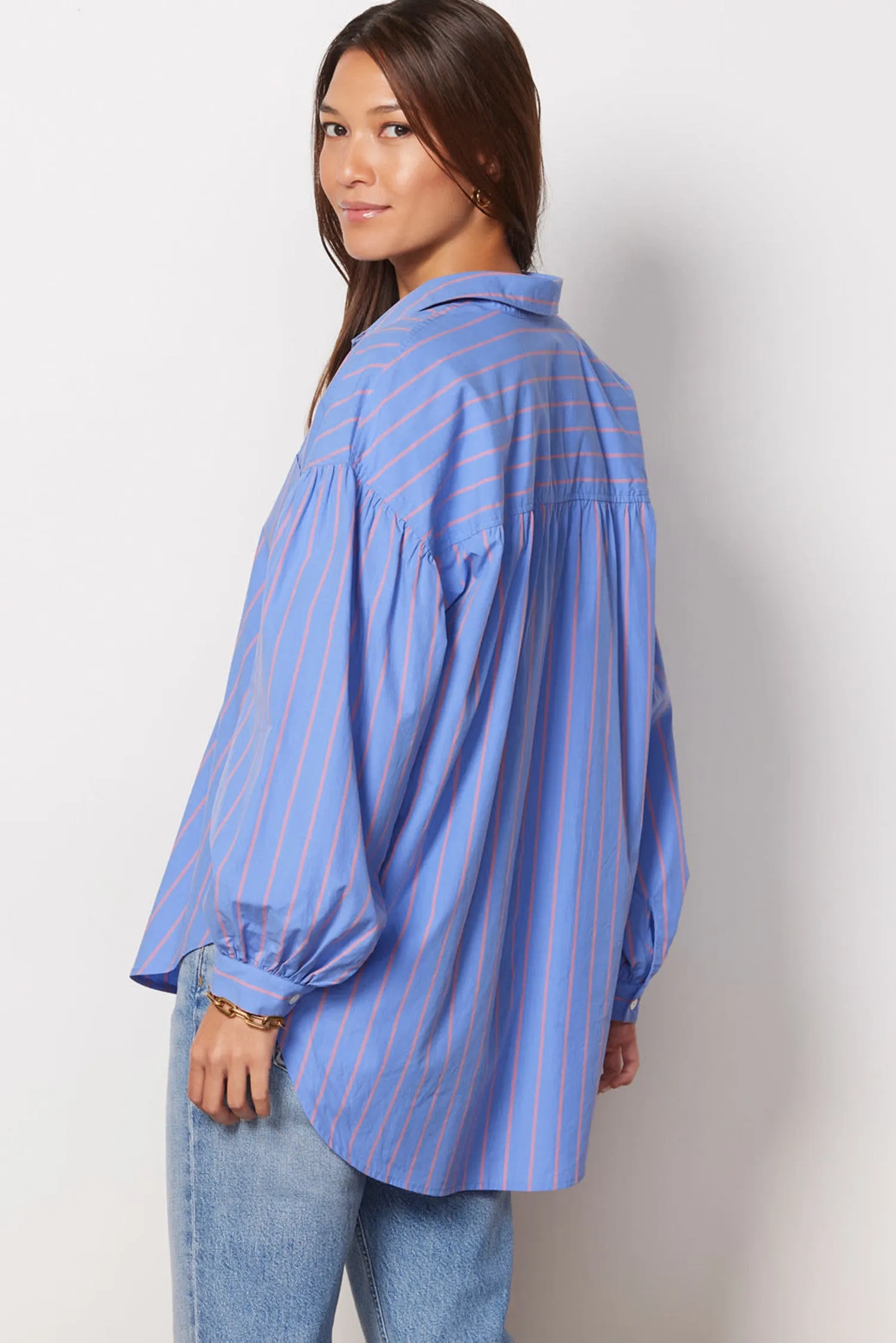 RAILS Janae Shirt - Lima Stripe SzL