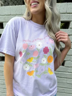 Reagan Baylee: Long Live Flowers Tee
