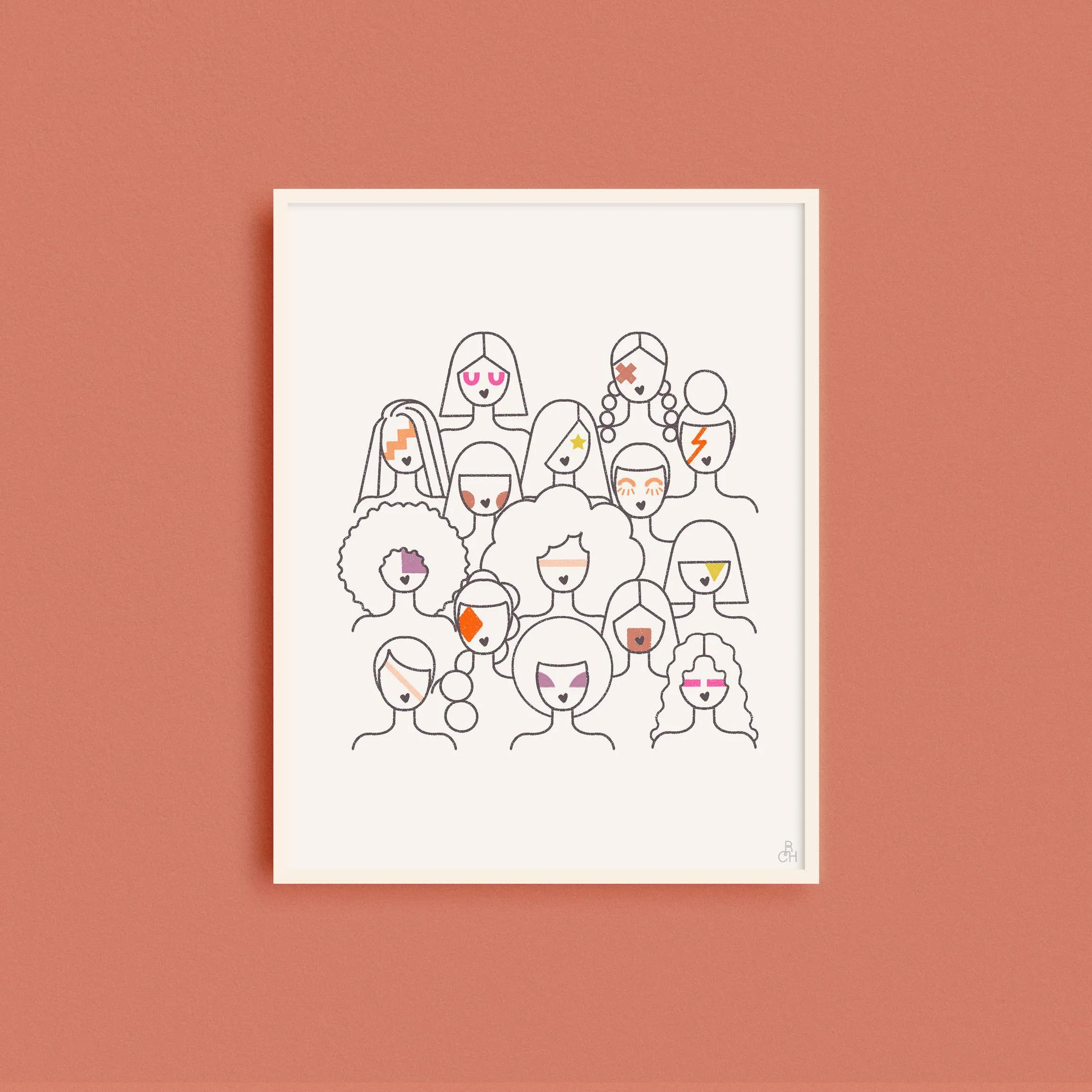 Rebel, Rebel 8x10 Art Print