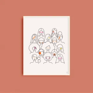 Rebel, Rebel 8x10 Art Print