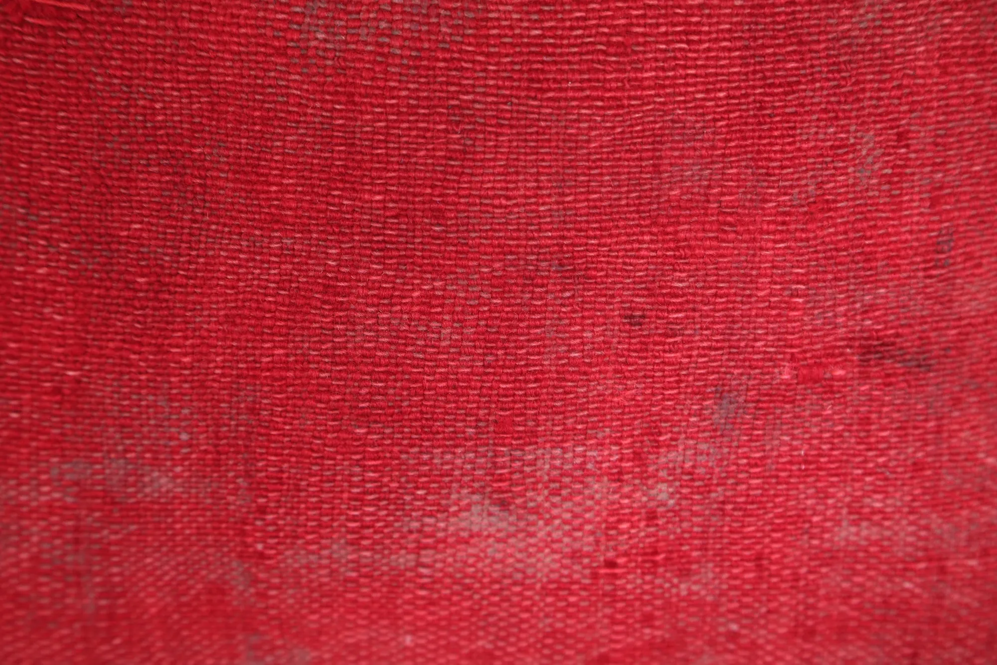 Red Moroccan pillow 14.9 INCHES X 16.5 INCHES