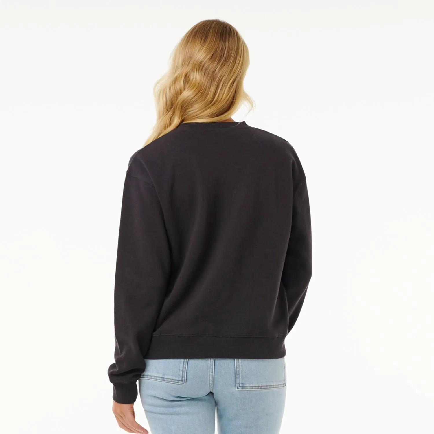 Rip Curl Hoffman Relaxed Crew Washed Black